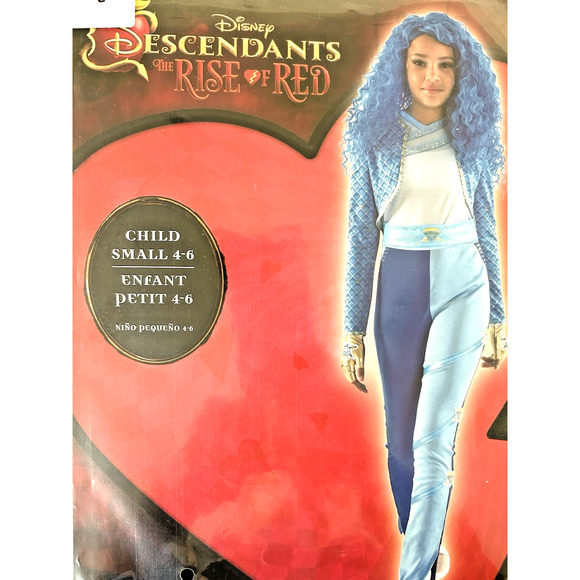 Disney Descendants The Rise Of Red Chloe Child Halloween Costume Child SMALL 4-6 - Picture 2 of 5